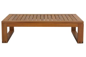Salon de jardin d'angle 6-8 places en bois massif avec coussins déhoussables taupe SALSA