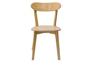 Chaises vintage bois clair chêne (lot de 2) DOVE