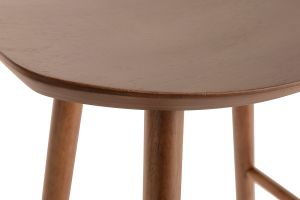 Sgabelli da bar in noce H65 cm (set di 2) DEMORY