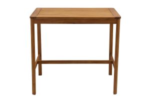 Tavolo bar per giardino rettangolare in legno massello L120 cm AKIS