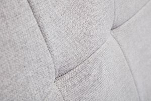 Tête de lit en tissu gris L170 cm SUKA