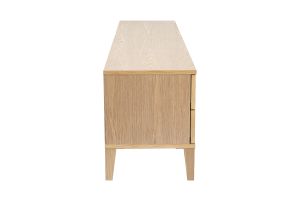 Mobile TV scandinavo legno chiaro L180 cm FREDDY