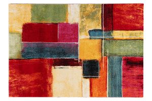 Alfombra multicolor 160 × 230 cm CANDY
