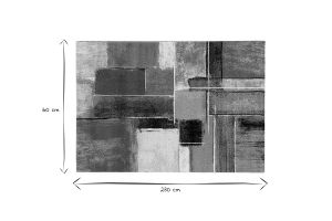 Alfombra multicolor 160 × 230 cm CANDY