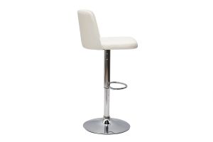 Tabourets de bar design réglables blancs (lot de 2) MONTI