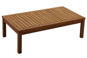 Salon de jardin d'angle 6 places en bois massif avec coussins déhoussables beige naturel BELIZE