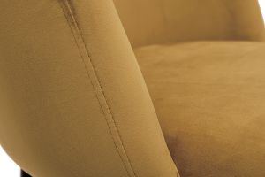 Tabouret de bar design en velours bronze H68 cm VANITY