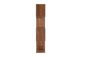 Bibliothèque séparateur design finition bois noyer L139 cm COMO