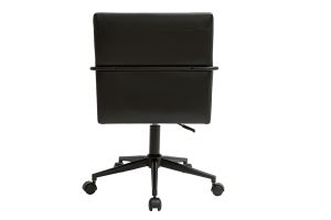 Chaise de bureau à roulettes noire FLOKI