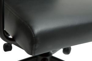 Chaise de bureau à roulettes noire FLOKI