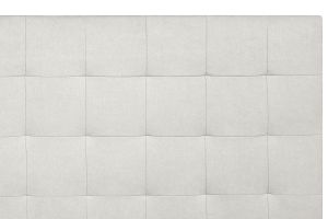 Tête de lit capitonnée en tissu beige clair naturel L180 cm HALCIONA