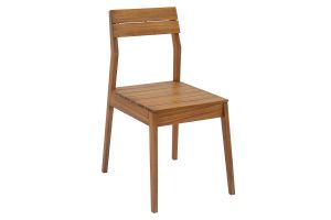 Chaises de jardin en acacia massif (lot de 2) CANOPEEsss