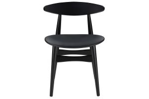 Chaises design noires (lot de 2) WALFORD