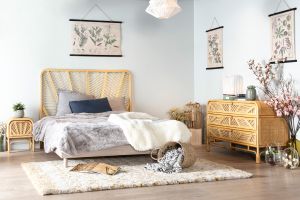 Tête de lit en rotin L162 cm GALON