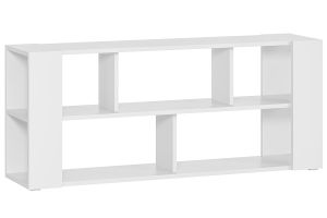 Bibliothèque basse design blanche L167.5 cm MUSSO