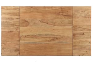 Table de bar haute extensible carrée en bois massif L80-135 cm BALTO