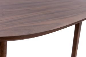 Tables basses gigognes scandinaves bois foncé noyer (lot de 2) ARTIK