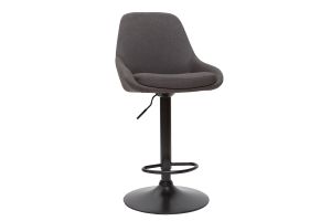 Tabourets de bar design réglables gris foncé (lot de 2) HOLO