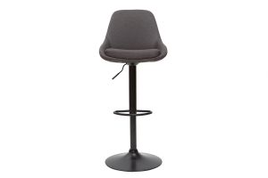 Tabourets de bar design réglables gris foncé (lot de 2) HOLO