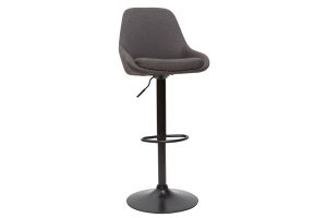 Tabourets de bar design réglables gris foncé (lot de 2) HOLO