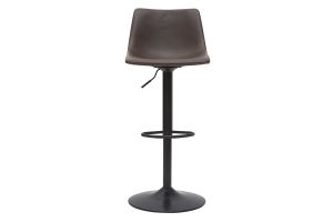 Tabourets de bar vintage réglables pivotants marron (lot de 2) NEW ROCK