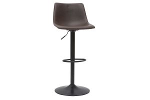 Tabourets de bar vintage réglables pivotants marron (lot de 2) NEW ROCK