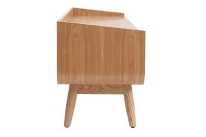 TV-Möbel Vintage Nussbaumholz 180 cm HALLEN