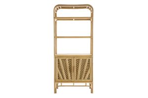 Bibliothèque vintage en rotin naturel L80 cm GALON