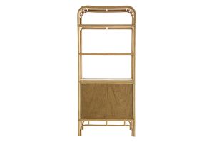 Bibliothèque vintage en rotin naturel L80 cm GALON