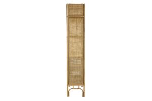 Bibliothèque vintage en rotin naturel L80 cm GALON