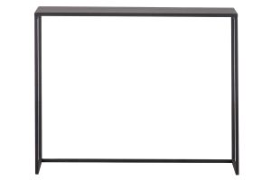 Console industrielle en métal noir L100 cm KARL