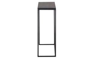 Console industrielle en métal noir L100 cm KARL