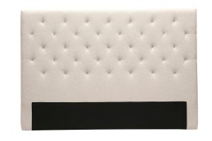 Tête de lit capitonnée en tissu naturel L160 cm ENGUERRAND