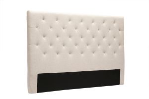 Tête de lit capitonnée en tissu naturel L160 cm ENGUERRAND
