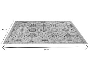 Tapis rectangulaire à motifs 160 x 230 cm DULCE