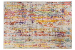Tapis rectangulaire multicolore 160 x 230 cm DOJA
