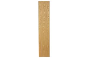 Bibliothèque design en bois clair L120 cm AZTEQUE