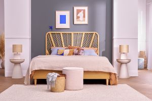 Tête de lit en rotin L162 cm GALON