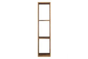 Étagère murale industrielle en bois manguier massif L28 cm YPSTER