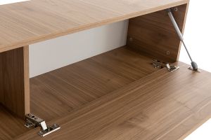Élément mural TV horizontal en bois clair  L137.5 cm ETERNEL