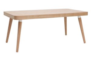 Table basse rectangulaire scandinave bois clair L95 cm TOTEM