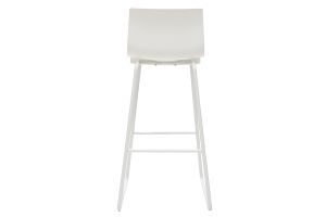 Tabourets de bar design blanc 76 cm (lot de 2) ONA