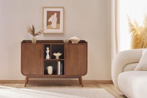 Aparador vintage madera nogal HALLEN