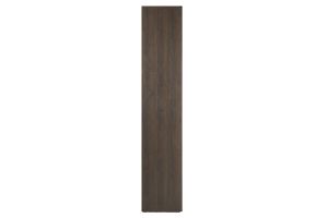 Bibliothèque scandinave finition bois foncé noyer L140 cm EPURE