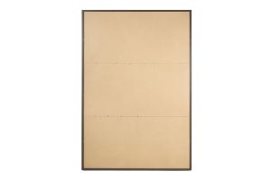 Bibliothèque scandinave finition bois foncé noyer L140 cm EPURE