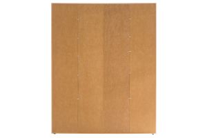 Bibliothèque design finition bois clair chêne L149 cm RYTHM