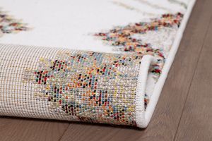 Tapis rectangulaire à motifs berbères multicolores 160 x 230 cm SPELL