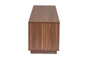 Mobile TV finitura legno scuro noce 2 cassetti L160 cm MADERO