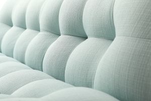 Sofá convertible diseño escandinavo verde agua YUMI