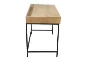 Design-Schreibtisch Industrie-Stil Mangobaum YPSTER